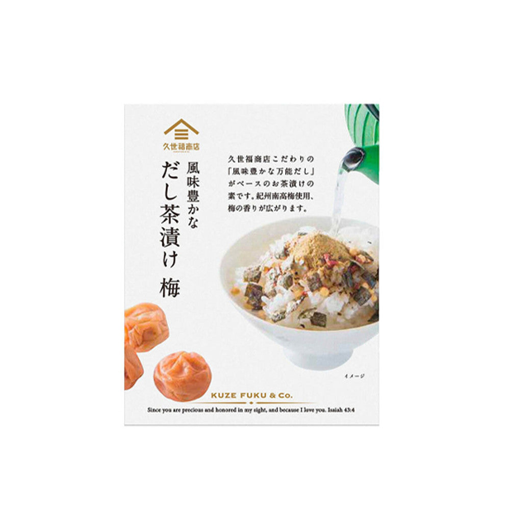 St.Cousair 食品 調味包 久世福商店  美味高湯茶泡飯 - 梅子/芥末/鮭魚（1盒3入）