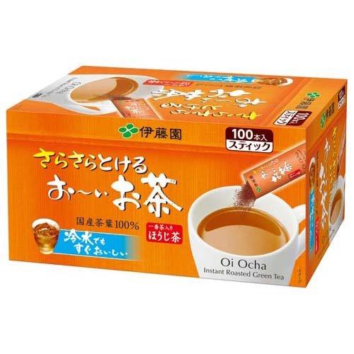 伊藤園 可冷泡 焙茶粉 包裝茶包 小包裝  約100杯