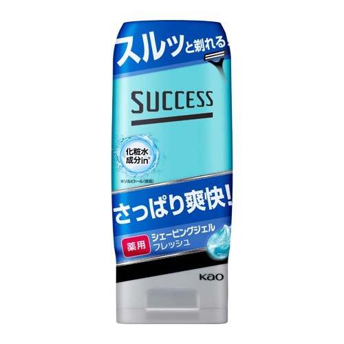 KAO 花王 SUCCESS 刮鬍凝膠 清新括弧凝膠 180g 多刀片刮鬍刀專用 刮鬍凝膠  180g DB