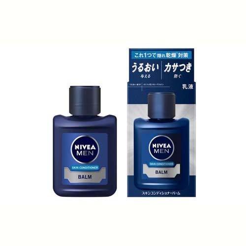 NIVEA 妮維雅 MEN BALM 男士滋潤保濕護膚乳液 110ml 微香 花王