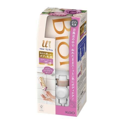Biore 蜜妮 THE HAND BODY 浴室用身體乳液 身體濕濕可擦 飄逸花束香 300ml 花王