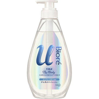 Biore 蜜妮u THE BODY 沐浴乳 沐浴凝露 480ml 花王 肥皂香 花香 植物香 KO