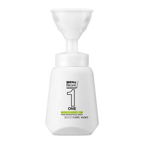 Biore 蜜妮 男士蜜妮 ONE 泡泡洗手乳＆洗面乳 250ml 1個 花王
