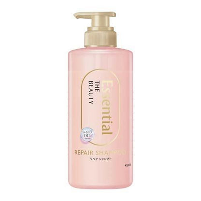 花王 Essential The Beauty  洗髮精 修護洗髮乳 450mL