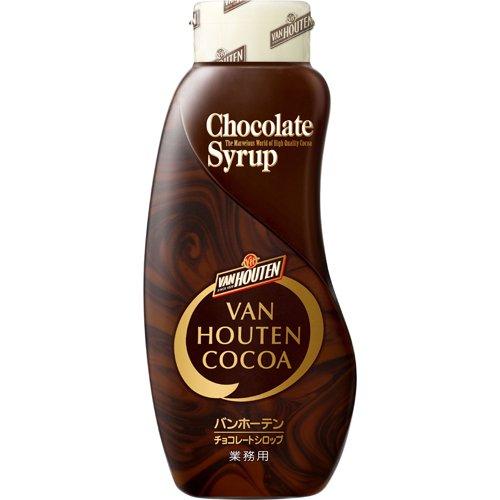 日本　片岡物産 VAN HOUTEN cocoa 巧克力醬　巧克力糖漿　可可醬　1個（630g）