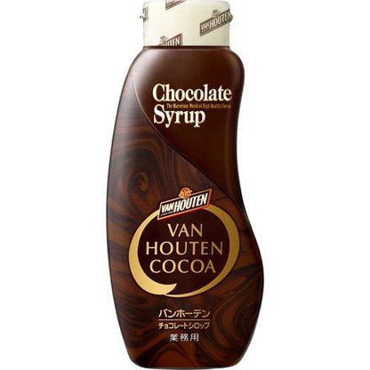 日本　片岡物産 VAN HOUTEN cocoa 巧克力醬　巧克力糖漿　可可醬　1個（630g）