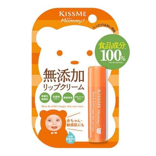 KISS ME Mommy 嬰兒護唇膏 敏感肌護唇膏 N 2.5g 伊勢半 / 護唇膏 保濕護唇膏