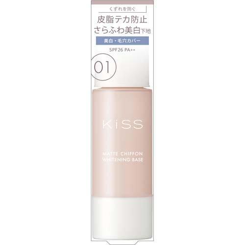 kiss 抗UV啞光雪紡美白底妝 N 01明亮（Light）/N 02自然（Natural） / 粉底 / 底妝