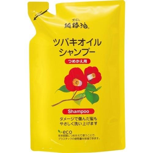 TSUBAKI OIL 黃金樁油 洗髮精 補充包 380mL 黒玫瑰本舖