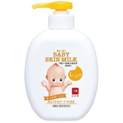 COW STYLE 牛乳石鹼 丘比 低敏性嬰兒保濕乳液 無香料 330ml 牛乳石鹸共進社 KO