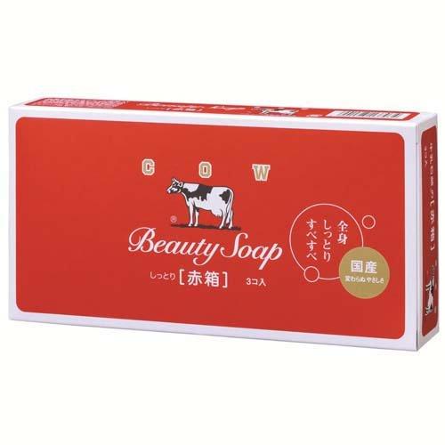 牛乳石鹼共進社 肥皂 cow brand 紅盒 玫瑰香 90g 3個 6個 125g2個 可選