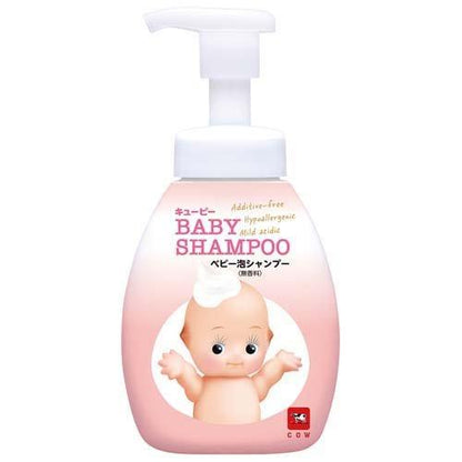 牛乳石鹼共進社  cow brand 丘比 洗髮精 低敏性 嬰兒泡泡洗髮精 350ml