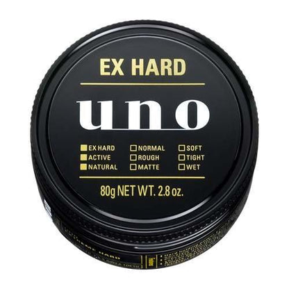 Shiseido 資生堂 UNO 髮蠟 80g EX HARD / HARD / WET / MATTE