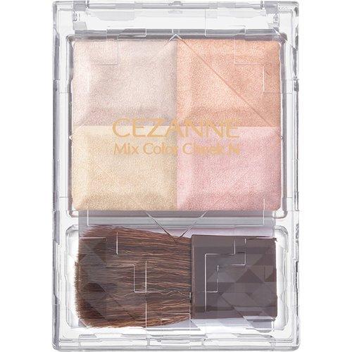 CEZANNE 四色漸層啞光腮紅