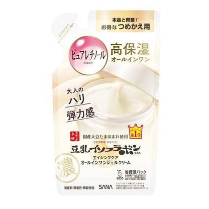 SANA 莎娜 豆乳美肌緊緻潤澤多效凝膠霜 N 100g 常盤薬品工業  NAMERAKA本舗