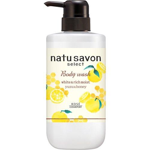 Softymo 絲芙蒂 高絲 Natu savon 超保濕沐浴乳 柚子＆蜂蜜 煥然一新沐浴乳 泡沫沐浴乳 / 液體