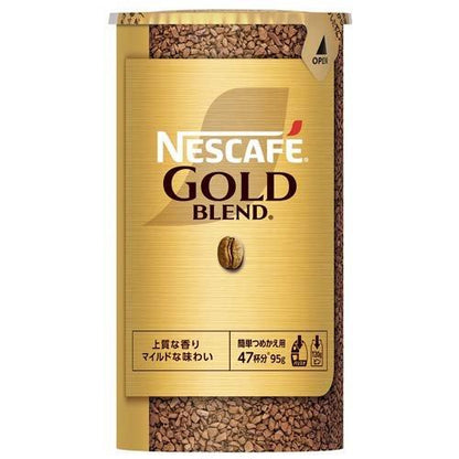 雀巢咖啡 Nescafe 咖啡 黃金特調即溶咖啡 沖泡式咖啡 Gold Blend Pack 1個 95g MJ