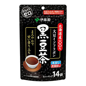 伊藤園 100%黑豆茶 14包入 無咖啡因 北海道産 100%