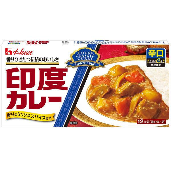 House 好侍食品  印度咖哩塊 中辣/辣味 230g