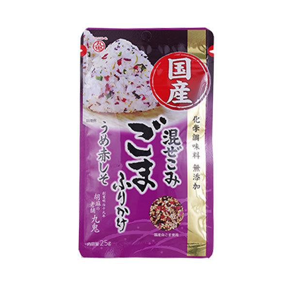 九鬼 日本國產 香鬆 芝麻香鬆 海苔鰹魚 梅子紫蘇 無添加化學調味料 25g