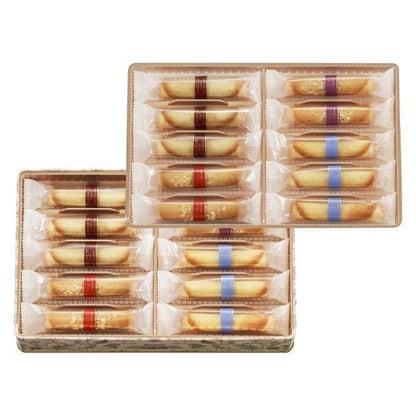 伴手禮 三越伊勢丹〈Goncharoff〉綜合捲心餅乾-四種口味 14個入 1箱 禮品 附手提袋 *禮品 禮物