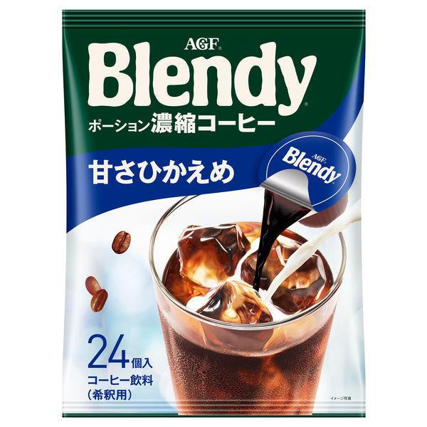 AGF Blendy 濃縮咖啡球 液態咖啡 無糖 焦糖牛奶 微糖  24入/8個入