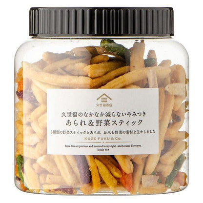 おつまみ商店 零食 日本零食 柿之種 / 切片米餅＆蔬菜棒 1個 米餅 先貝 零嘴