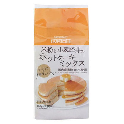 成城石井 北海道鬆餅粉 北海道産小麦 小麦胚芽米粉混合 奶酪口味