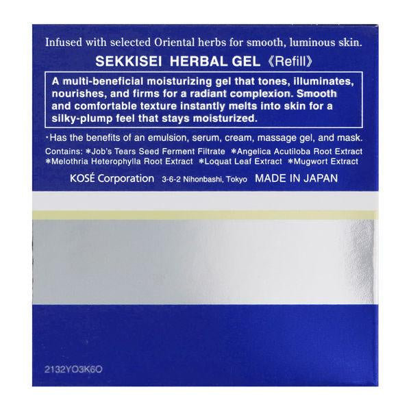 SEKKISEI 雪肌精 KOSE 高絲 凝膠 六效合一香草護膚凝膠 補充包 80g