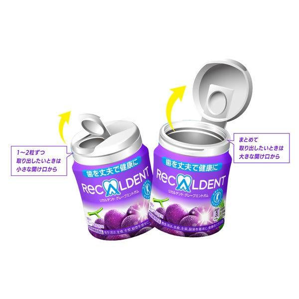 ReCALDENT 口香糖  瓶裝 R 1個 葡萄 柑橘 萊姆 莓果