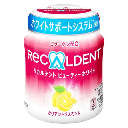 ReCALDENT 口香糖  瓶裝 R 1個 葡萄 柑橘 萊姆 莓果