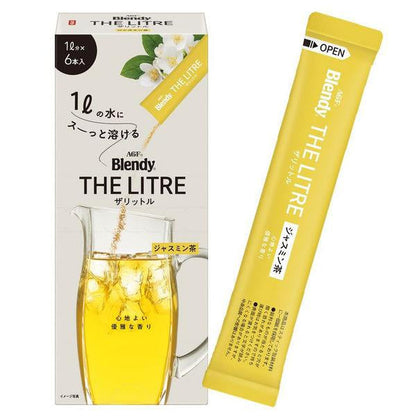 AGF 1000ml用  烏龍茶粉 茉莉花茶粉 焙茶粉 紅茶粉 即溶珈琲粉 路易波士茶粉 水分補給品 6包入