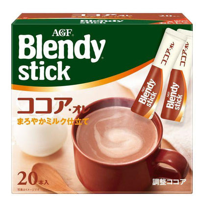 AGF Blendy cafe latory 水果茶粉 珈琲牛奶 咖啡歐蕾 可可亞 焙茶歐蕾