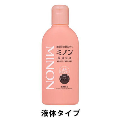 MINON 蜜濃 全身型滋潤洗髮精 滋潤 光滑 輕柔 液體 / 氣泡