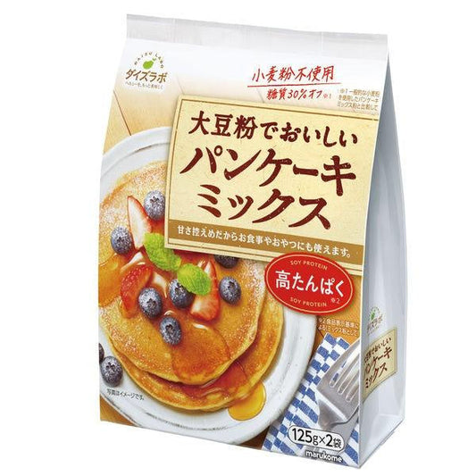 marukome丸米 大豆實驗室 大豆鬆餅粉 大豆甜點粉