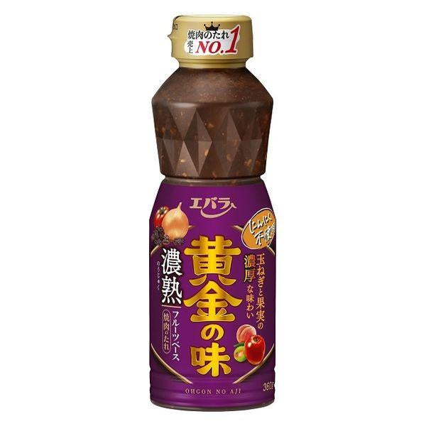 日本 Ebara 黄金の味 黃金烤肉醬 甘口 中辛 辛口 濃熟 檸檬 香蒜 360g