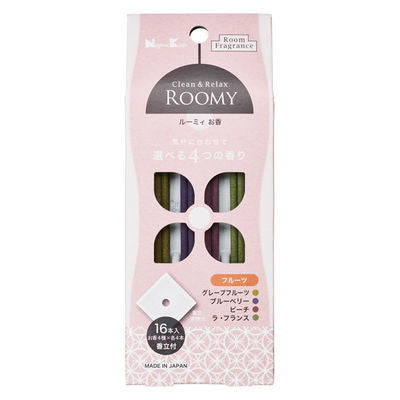 香堂 香 香氛 ROOMY Clean&Relax 組合包 16支入