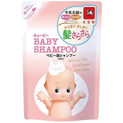 牛乳石鹼共進社  cow brand 丘比 洗髮精 低敏性 嬰兒泡泡洗髮精 350ml