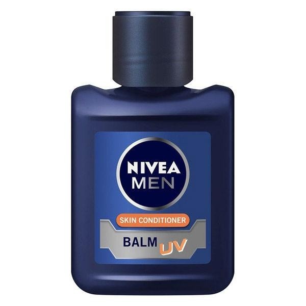 NIVEA 妮維雅 MEN BALM  男士滋潤保濕護膚乳液 110ml  花王 抗UV天然植物香 超保濕微香