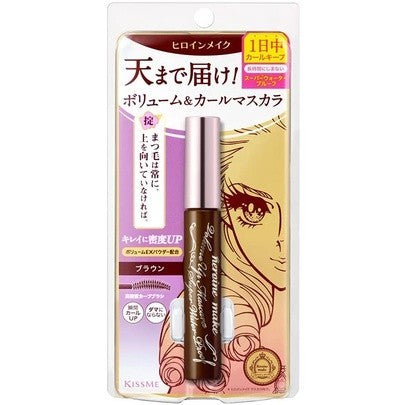 KISSME 奇士美 花漾美姬 瞬翹自然捲防水睫毛膏纖長/濃密睫毛膏 細睫控360°零死角睫毛膏卸除液