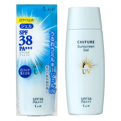 CHIFURE化妝品 抗UV牛奶防曬凝膠 牛奶防曬乳 80ml