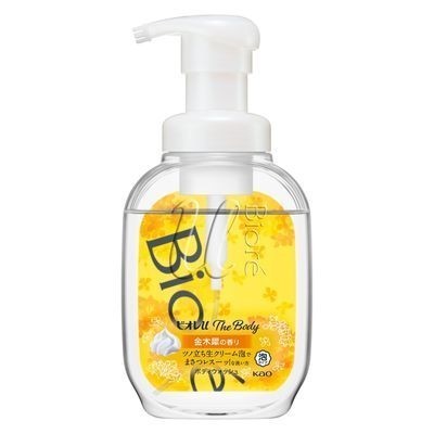 Biore 蜜妮u THE BODY 沐浴乳 沐浴凝露 480ml 花王 肥皂香 花香 植物香 KO