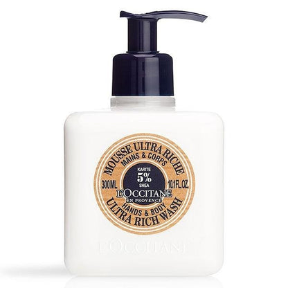 L’OCCITANE 歐舒丹 乳油木保濕潔手沐浴乳  薰衣草 馬鞭草 300mL