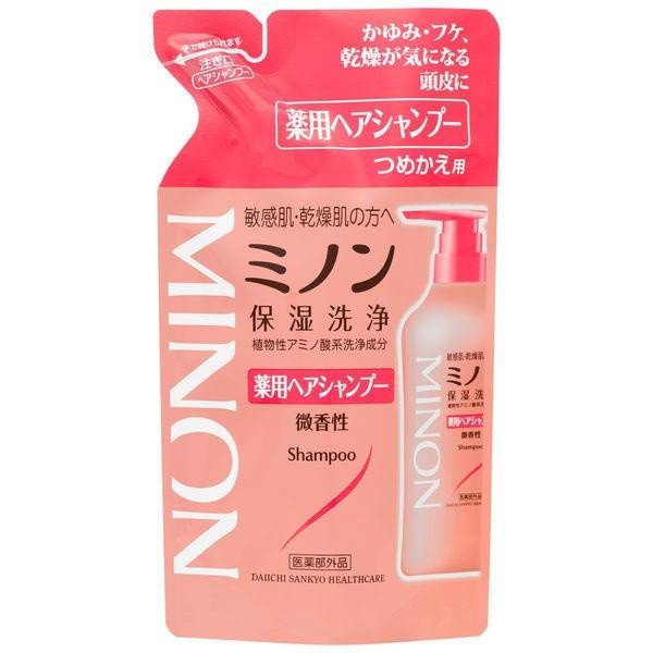MINON 蜜濃 洗髮精 潤髮乳 按壓式 450ml 補充包380ml　第一三共