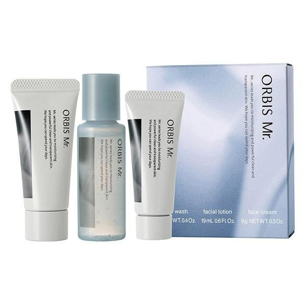 ORBIS 男性護膚 男性專用護膚試用組 護膚試用組-洗面乳 化妝水 保濕