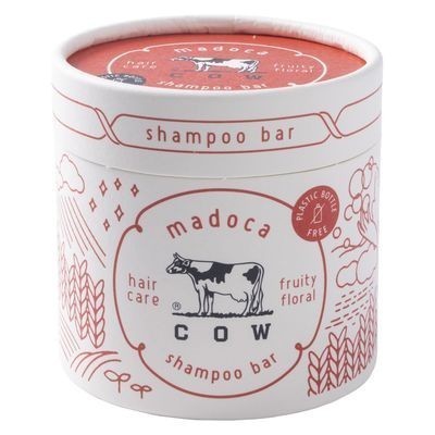 madoca COW 牛乳石鹼 洗髮精 潤髮乳 溫和米油固體洗髮精 溫和米油固體潤髮乳