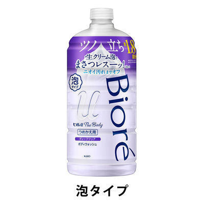 Biore 蜜妮u THE BODY 沐浴乳 沐浴凝露 480ml 花王 肥皂香 花香 植物香 KO