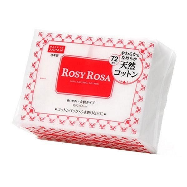 ROSY ROSA  化妝棉 天然棉 加大化妝棉 局部化妝棉 棉質嬰兒粉撲 柔軟光滑