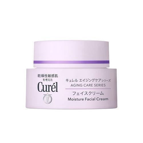 KAO Curel 珂潤 逆齡彈潤特潤霜 40g 紫