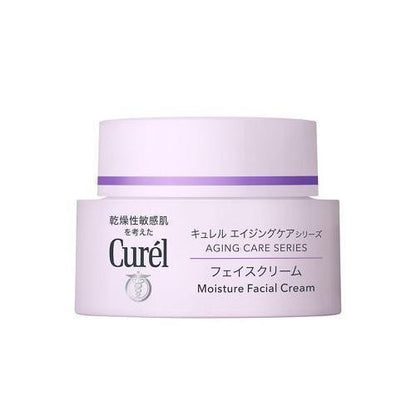 KAO Curel 珂潤 逆齡彈潤特潤霜 40g 紫
